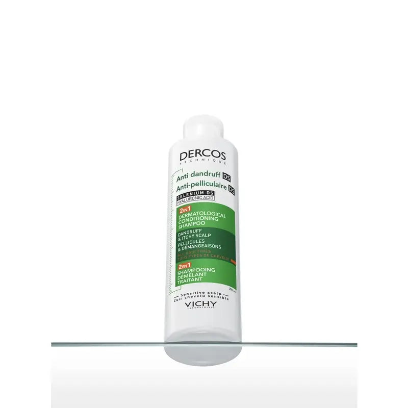 Vichy Dercos Champô Anti-Caspa Condicionante Ds 2 em 1, 200 ml