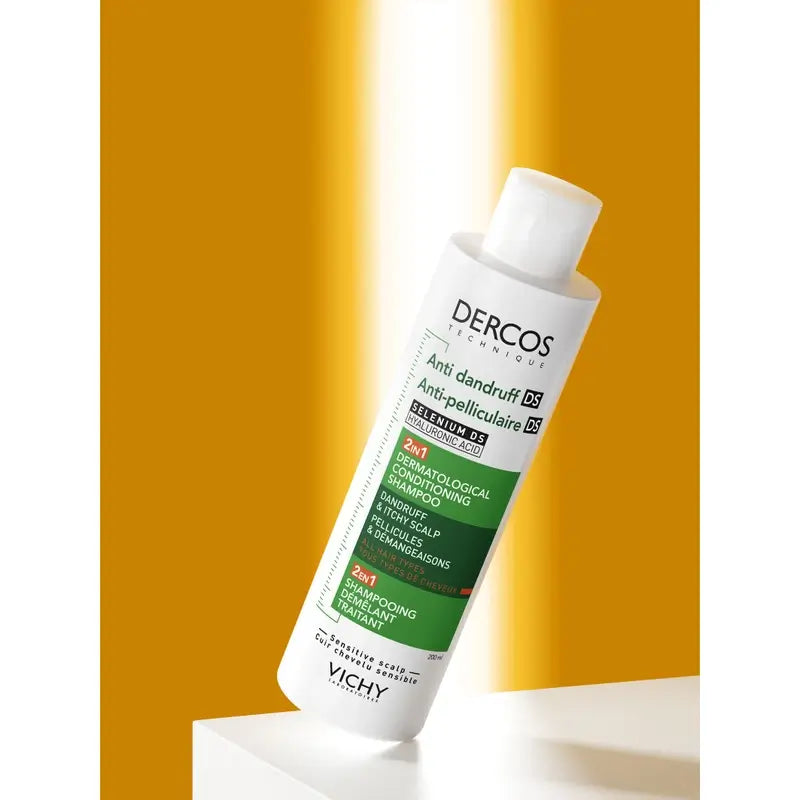 Vichy Dercos Champô Anti-Caspa Condicionante Ds 2 em 1, 200 ml