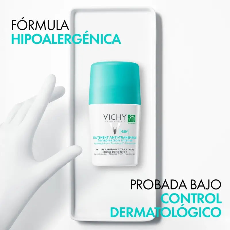 Desodorizante Vichy Tratamento Antitranspirante 48H Roll-On 50 ml