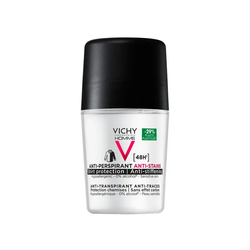 VICHY HOMME ANTIPERSPIRANTE TIRA-NÓDOAS HOMEM ROLO DE 50 ML