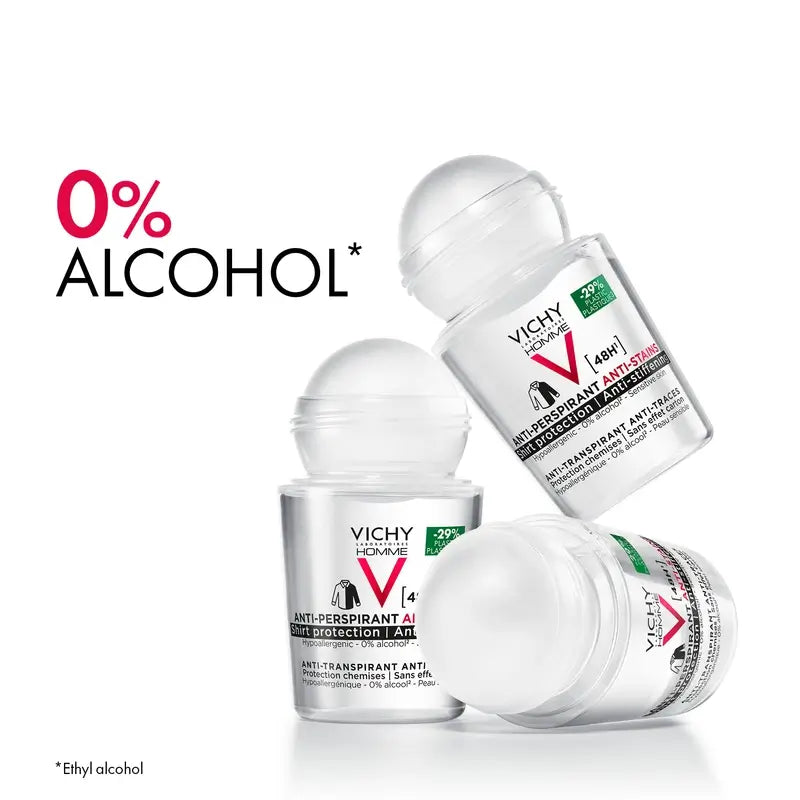 VICHY HOMME ANTIPERSPIRANTE TIRA-NÓDOAS HOMEM ROLO DE 50 ML
