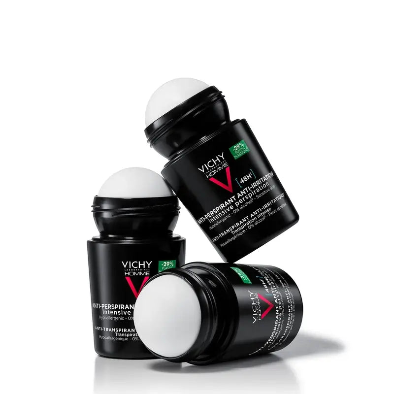 VICHY HOMME DESODORIZANTE BOLA PELE SENSÍVEL 50 ML