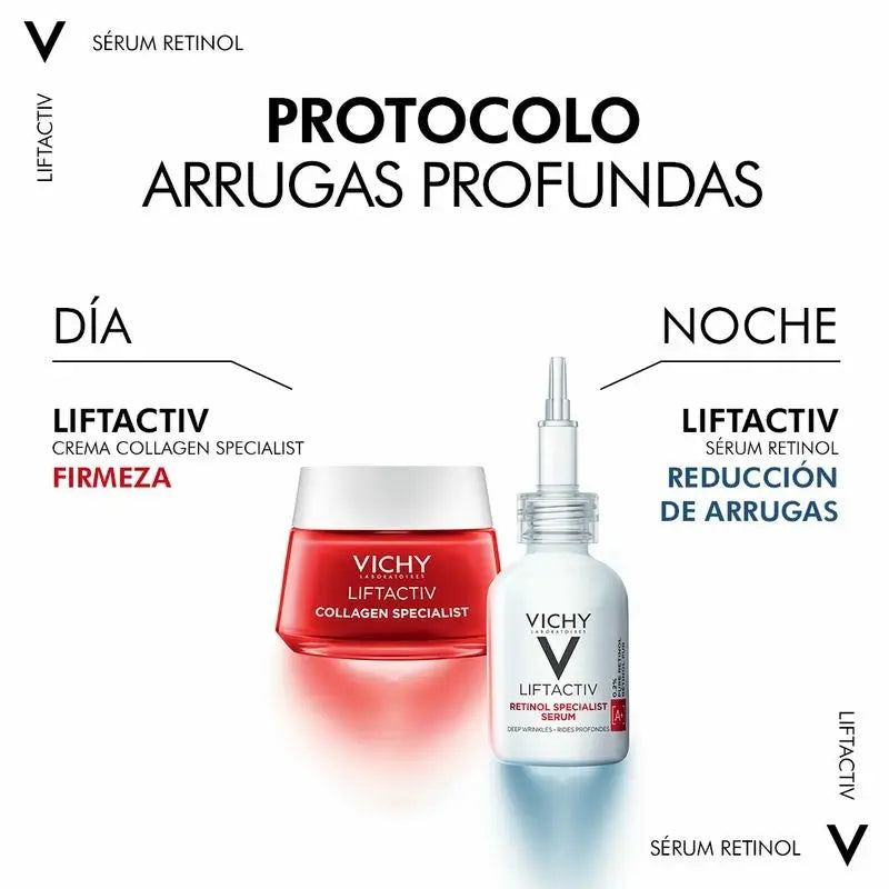 Vichy Liftactiv Retinol Sérum Anti-Rugas Profundo, 30 ml