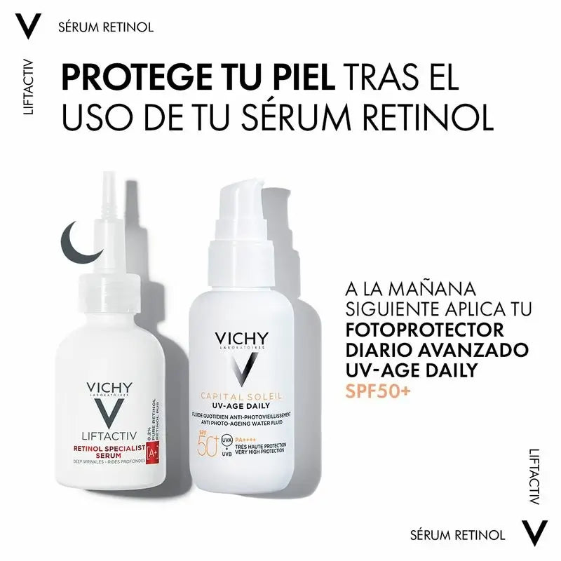 Vichy Liftactiv Retinol Sérum Anti-Rugas Profundo, 30 ml