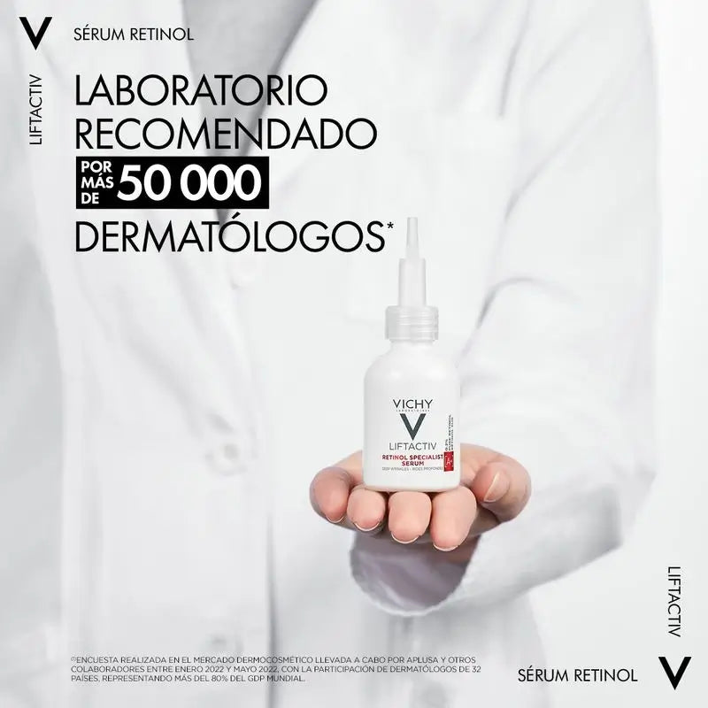 Vichy Liftactiv Retinol Sérum Anti-Rugas Profundo, 30 ml