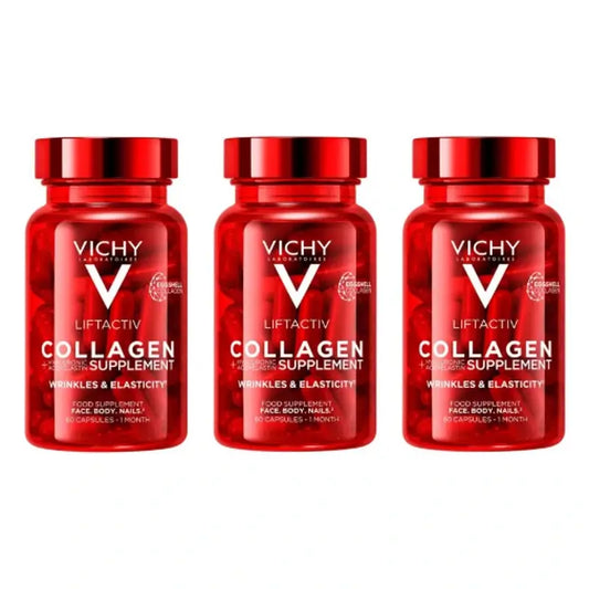 Vichy Liftactiv Colagénio Anti-Envelhecimento com Vitaminas e Minerais, 3X60 Cápsulas