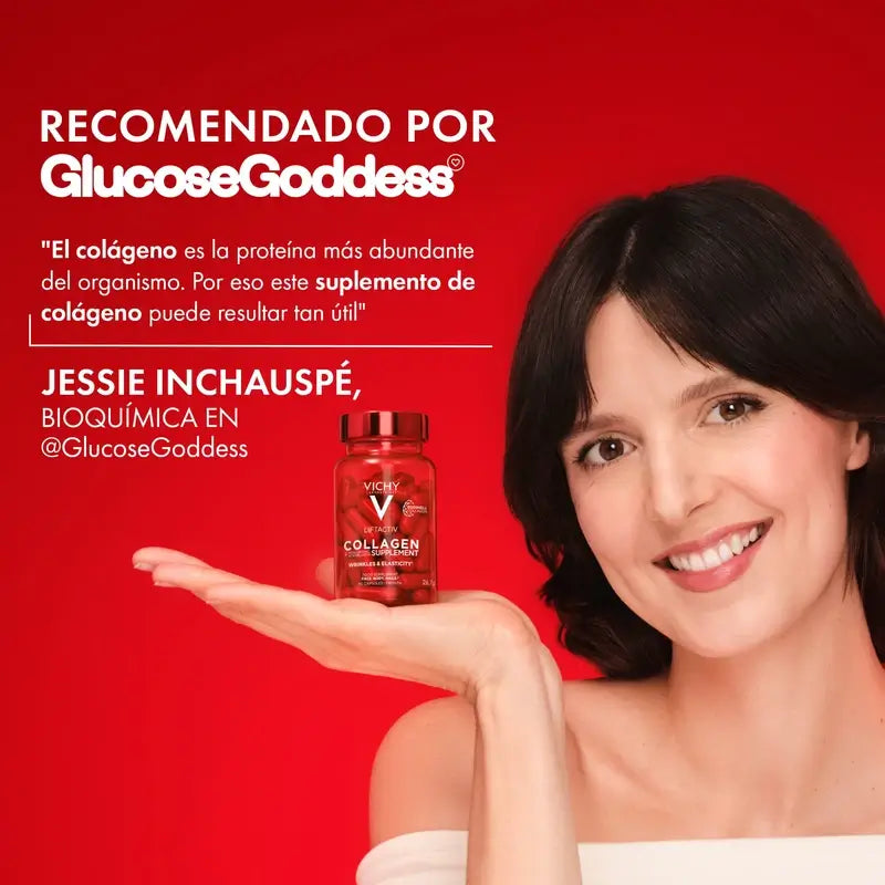 Vichy Liftactiv Colagénio Anti-Envelhecimento com Vitaminas e Minerais, 60 Cápsulas