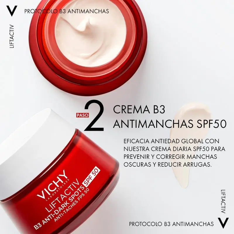Vichy Liftactiv B3 Day Cream Spf 50 Anti-Blemish, 50 ml