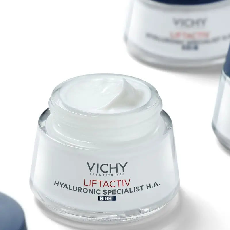 Vichy Liftactiv Hyaluronic Specialist H.A. Creme de Noite Ácido Hialurónico, 50 ml