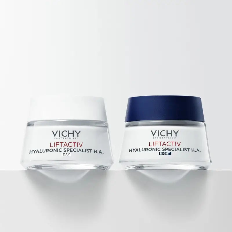 Vichy Liftactiv Hyaluronic Specialist H.A. Creme de Noite Ácido Hialurónico, 50 ml
