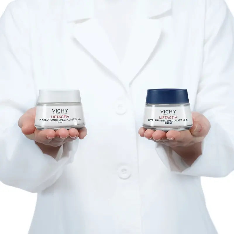 Vichy Liftactiv Hyaluronic Specialist H.A. Creme de Noite Ácido Hialurónico, 50 ml