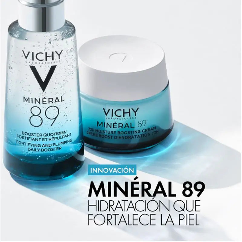 Vichy Minéral 89 Creme Hidratante 72H Light, 50 ml