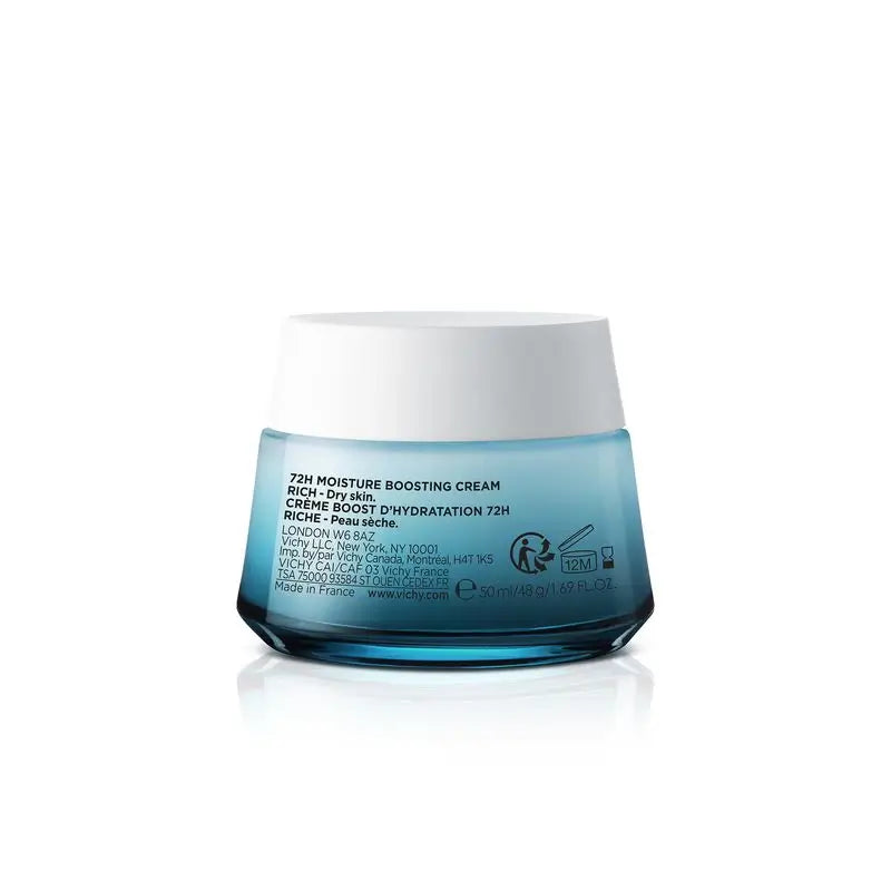 Creme Hidratante Vichy Minéral 89 Rich 72H, 50 ml
