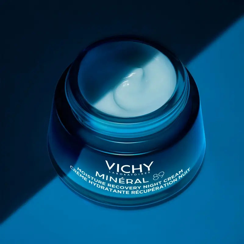 Creme de Noite Vichy Mineral 89 Recuperação Hidratante com Melatonina, 50 ml