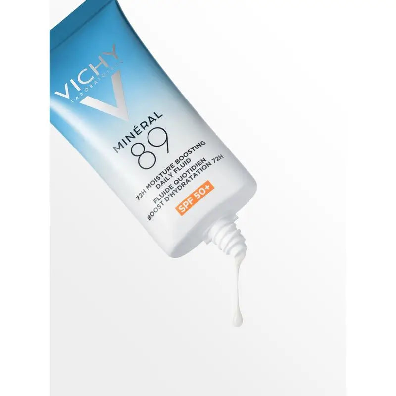 Vichy Minéral 89 Fluido Hidratante Diário 72H Spf50+, 50 ml