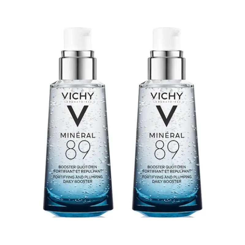 Vichy Minéral 89 Cuidado Hidratante Intenso para o Rosto, 2x75 ml