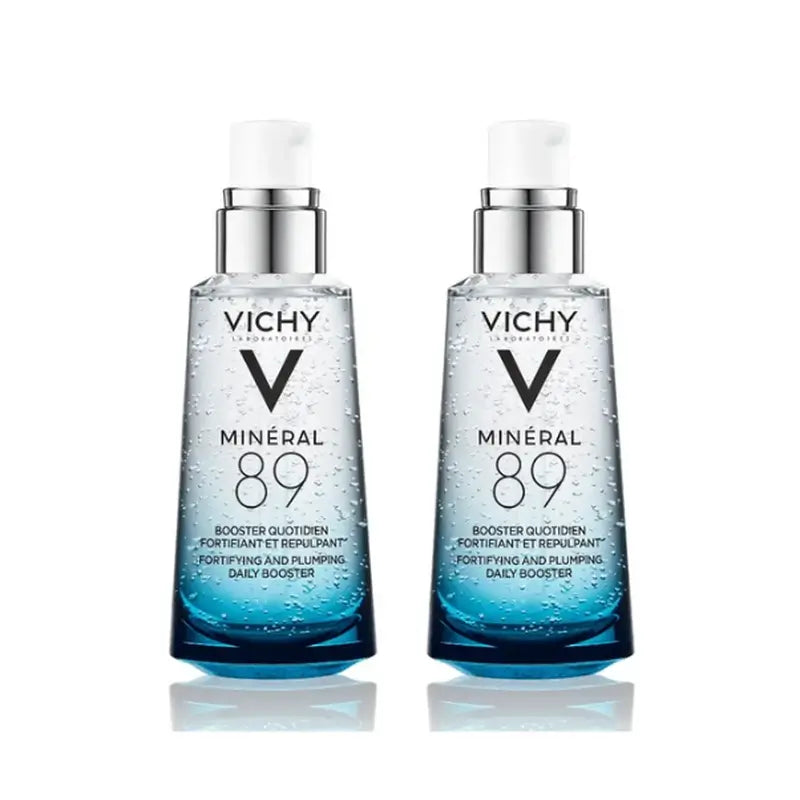 Vichy Minéral 89 Cuidado Hidratante Intenso para o Rosto, 2x50 ml