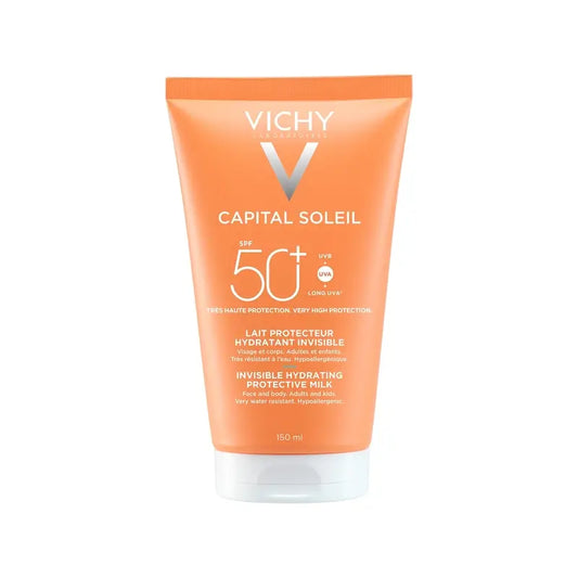 Vichy Solar Capital Soleil Leite Hidratante Protetor Solar Spf 50+ , 150 ml
