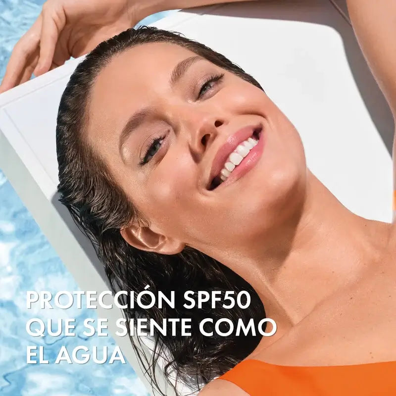 Vichy Solar Uv Aqua Fluido Hidratante Invisível Spf50 , 50 ml