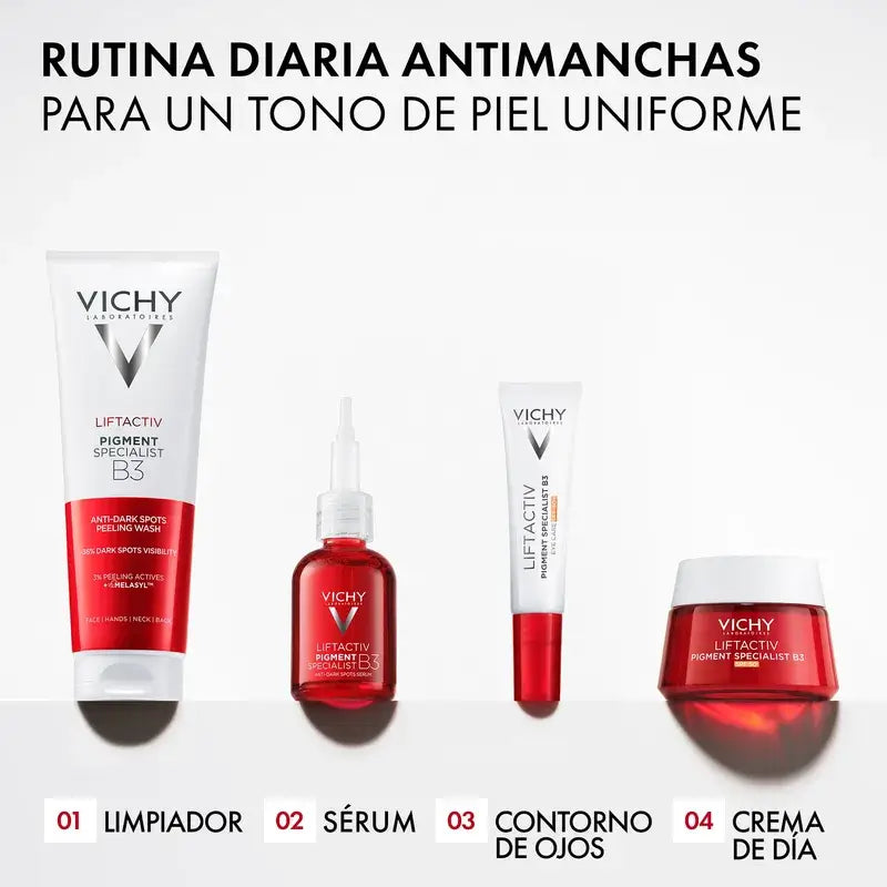 Vichy Vichy Liftactiv Pigment Specialist B3 Gel de Limpeza Esfoliante, 125 ml