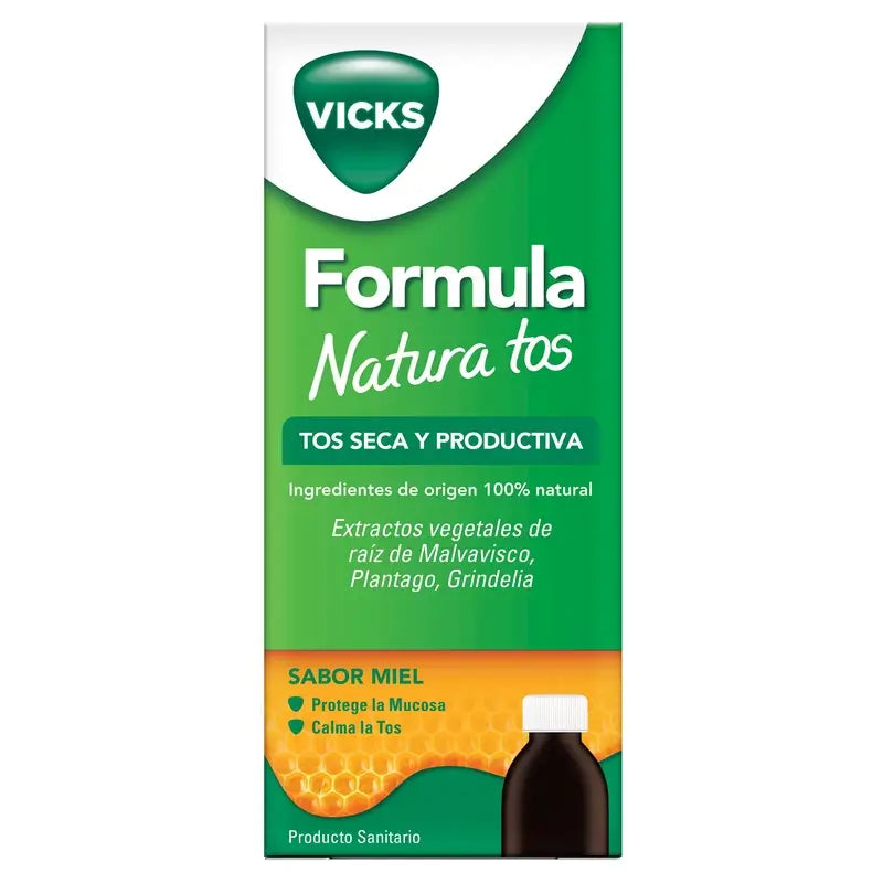 Vicks Formula Natura Tosse Seca e Produtiva, 140 ml