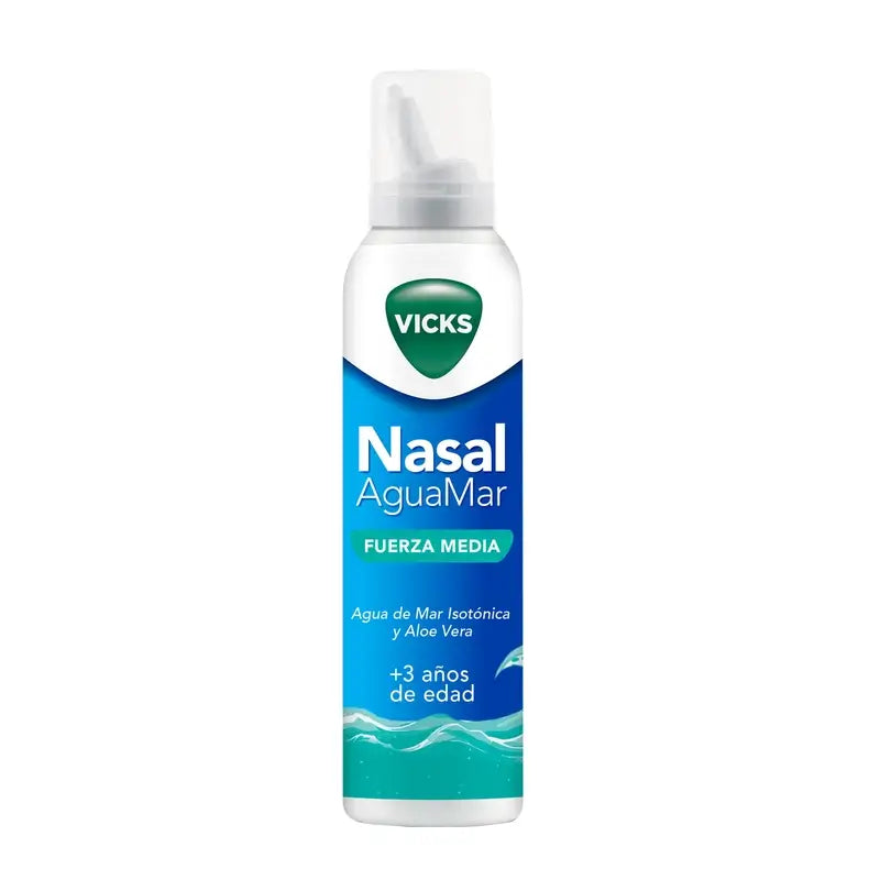 Vicks Nasal Esguicho Nasal Força Média , 120 ml