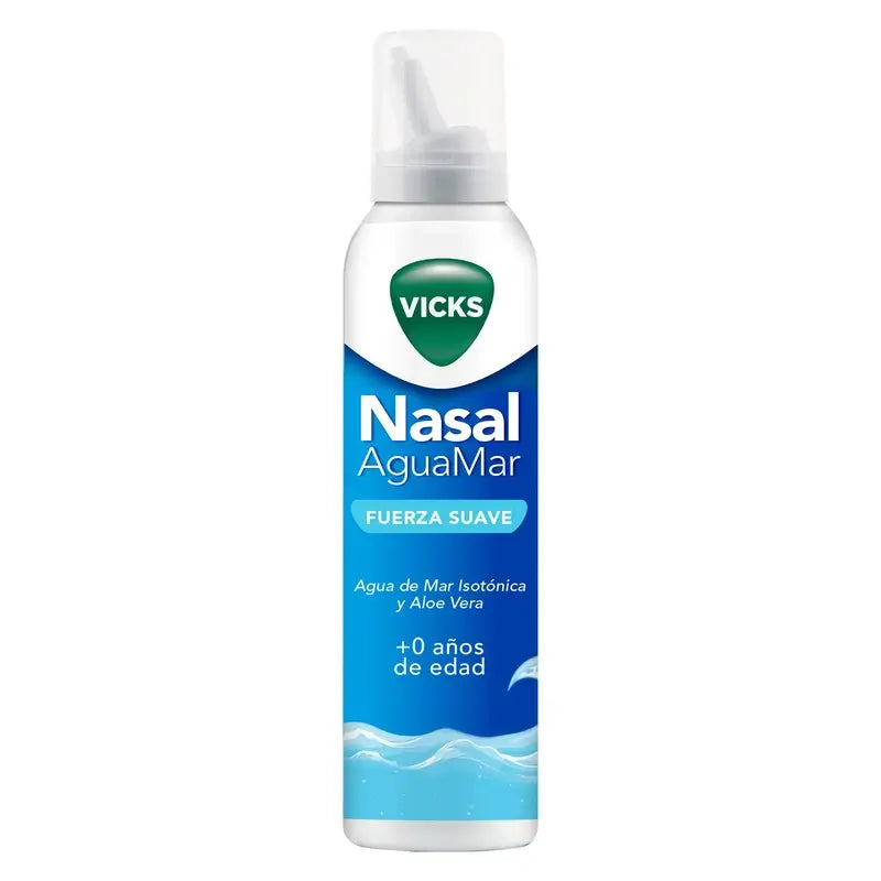 Vicks Nasal Esguicho Nasal Força Suave , 120 ml