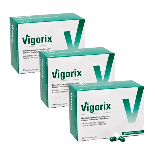 Vigorix, Embalagem 3 x 60 cápsulas