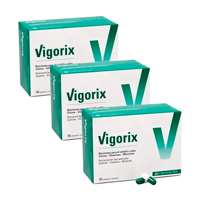 Vigorix, Embalagem 3 x 90 cápsulas