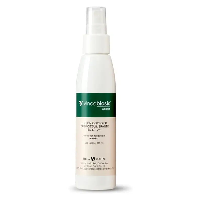 Vincobiosis Loção Corporal Spray Dermo-equilibrante , 125 ml