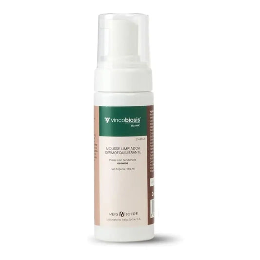 Vincobiosis Mousse de limpeza dermo-equilibrante , 150 ml