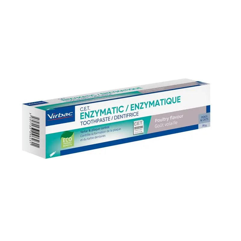 Virbac Cet Pasta Dentífrica Enzimática 70 gr Para Animais de Estimação
