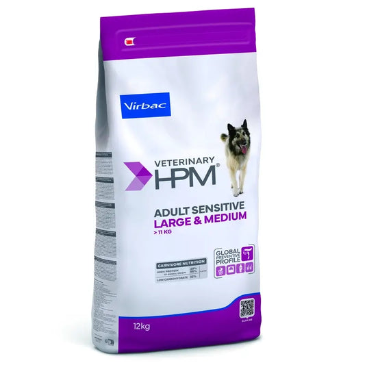 VIRBAC HPM DIGESTA SENSÍVEL AO CANINO GRANDE MED. 12 KG