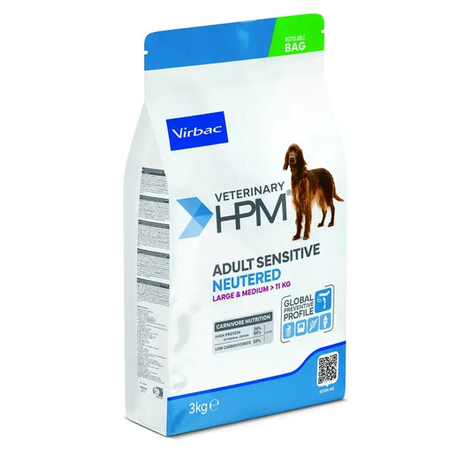 VIRBAC HPM DIGESTA SENSÍVEL AO CANINO CASTROU GRANDE MED. 3KG