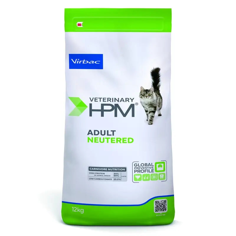VIRBAC HPM FELINE ADULTO CASTRADO 12 KG