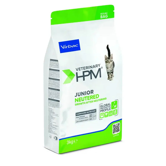 VIRBAC HPM Junior Food Sterilized Cat 3 kg