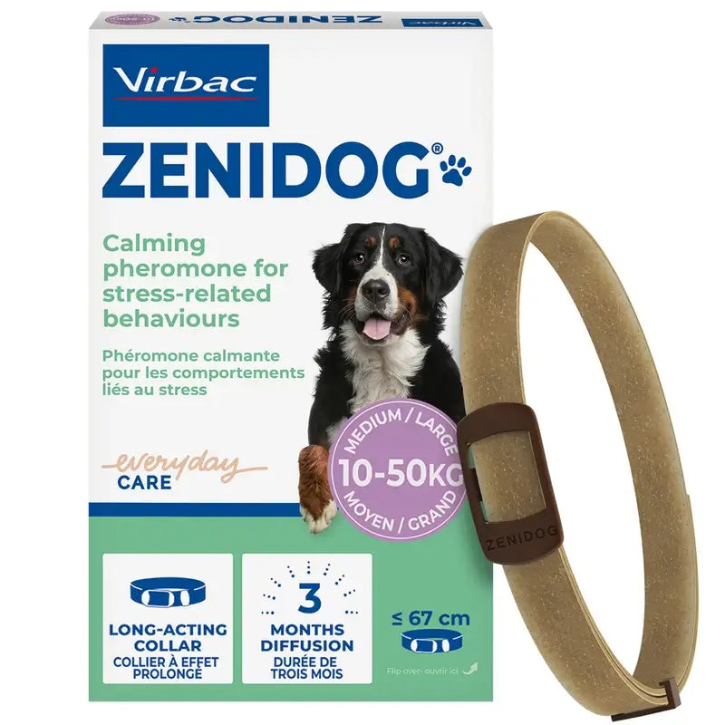 Coleira Virbac Zenidog M/L
