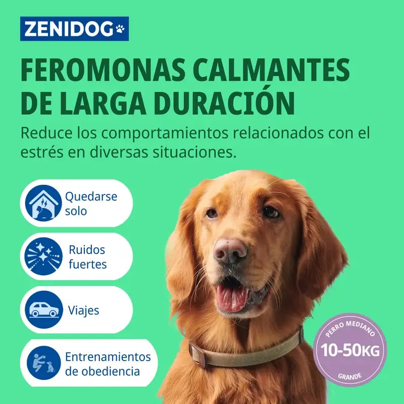 Coleira Virbac Zenidog M/L