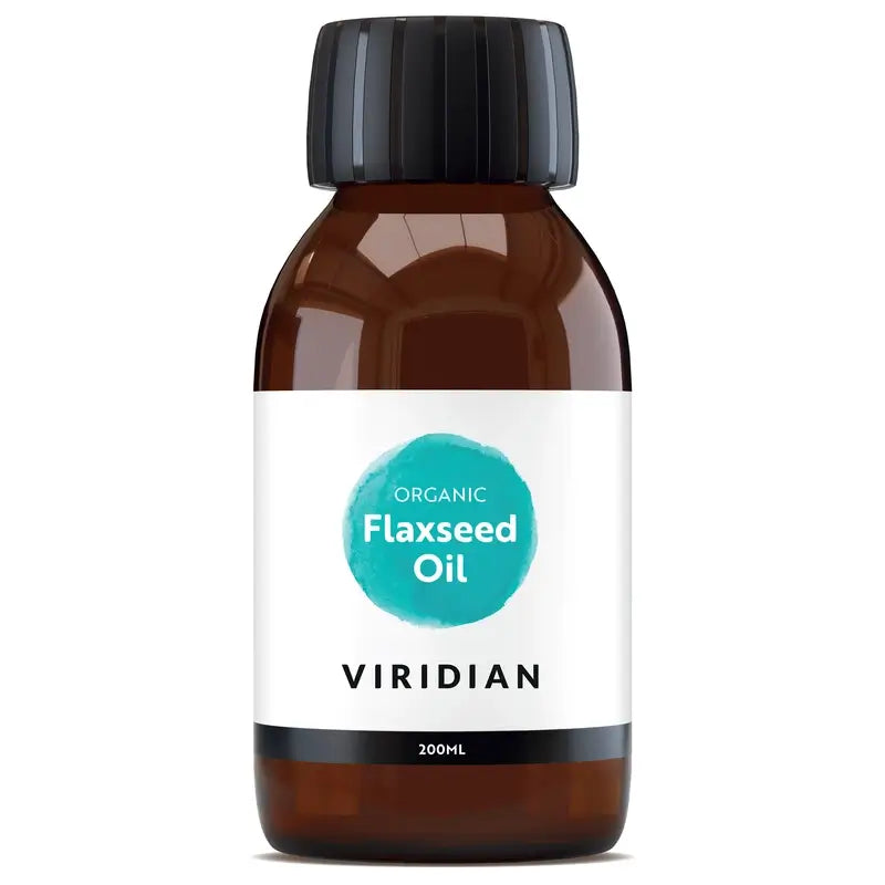 Óleo de linhaça dourada Viridian 200Ml. Bio