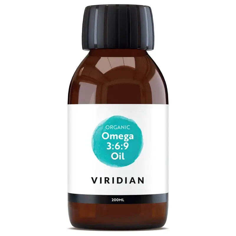 Óleo Viridian Omega 3-6-9 200Ml. Vegan