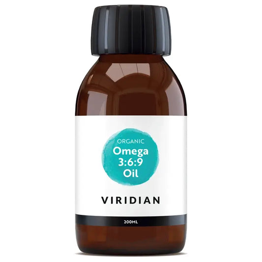 Óleo Viridian Omega 3-6-9 200Ml. Vegan