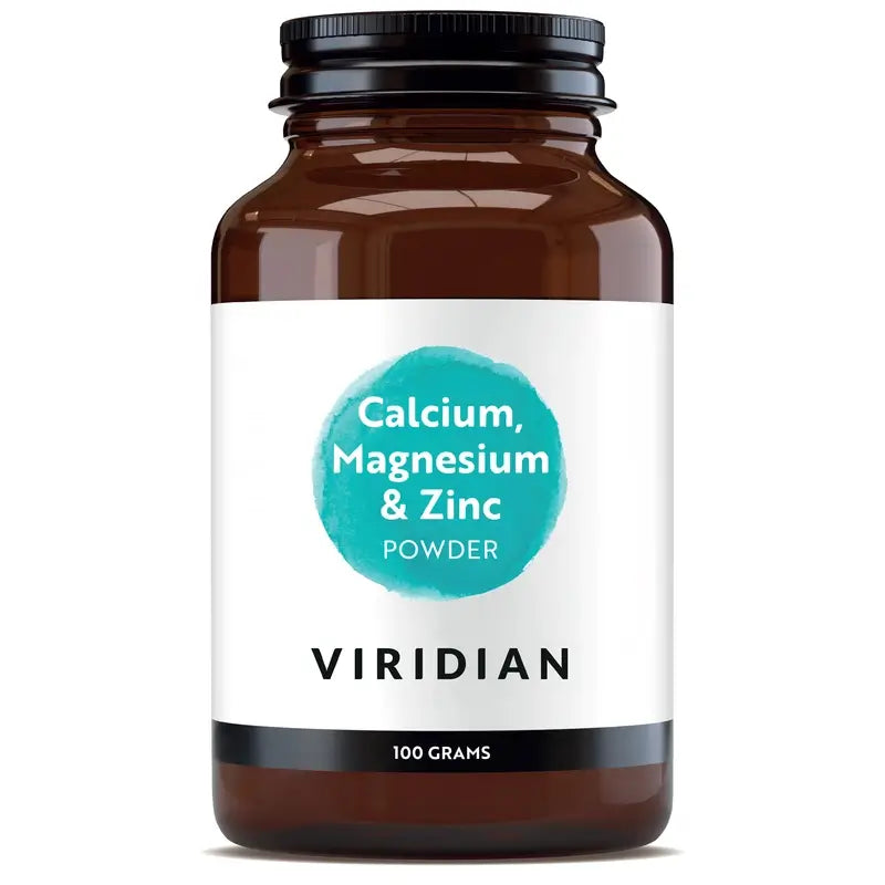 Viridian Cálcio Magnésio Zinco +Vit. C Pó 100Gr.