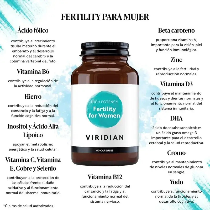 Viridian Fertility For Women , 60 vcaps