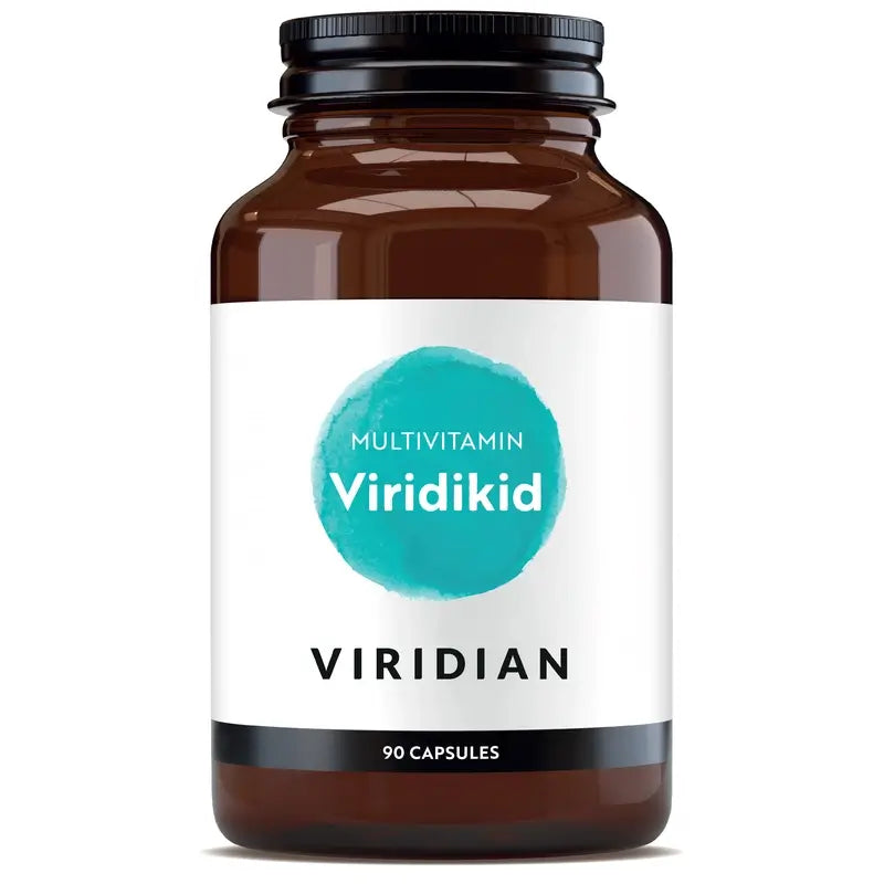 Viridian Virikid Multivit & Minerals 90Cap.Veg.