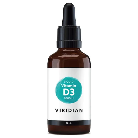 Viridian Vitamina D3 2000Iu Líquido Vegan 50Ml.