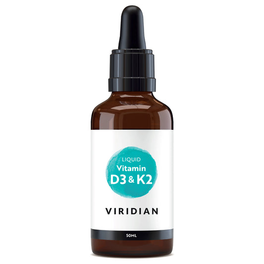 Viridian Vitamina D3 & K2 Líquido - 50Ml, 50 ml