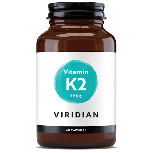 Viridian Vitamin K2 100Ug, 60 cápsulas