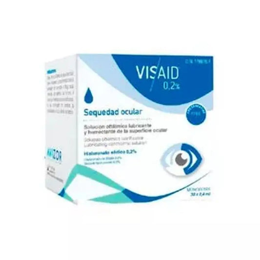 Visaid 0,2%, 30 doses únicas x 0,4 ml