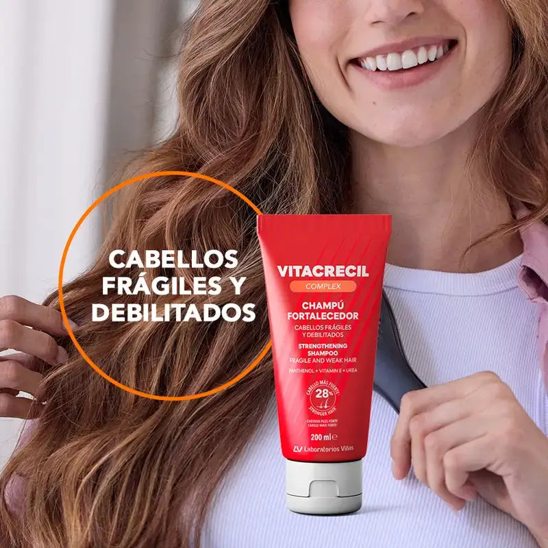 Champô Fortalecedor Vitacrecil Complex, 200 Ml