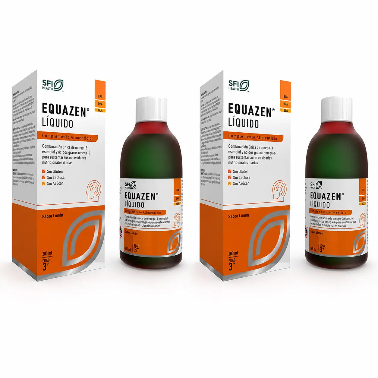 Vitae Health Innovation, S.L. Equazen Líquido, 200Ml , embalagem 2
